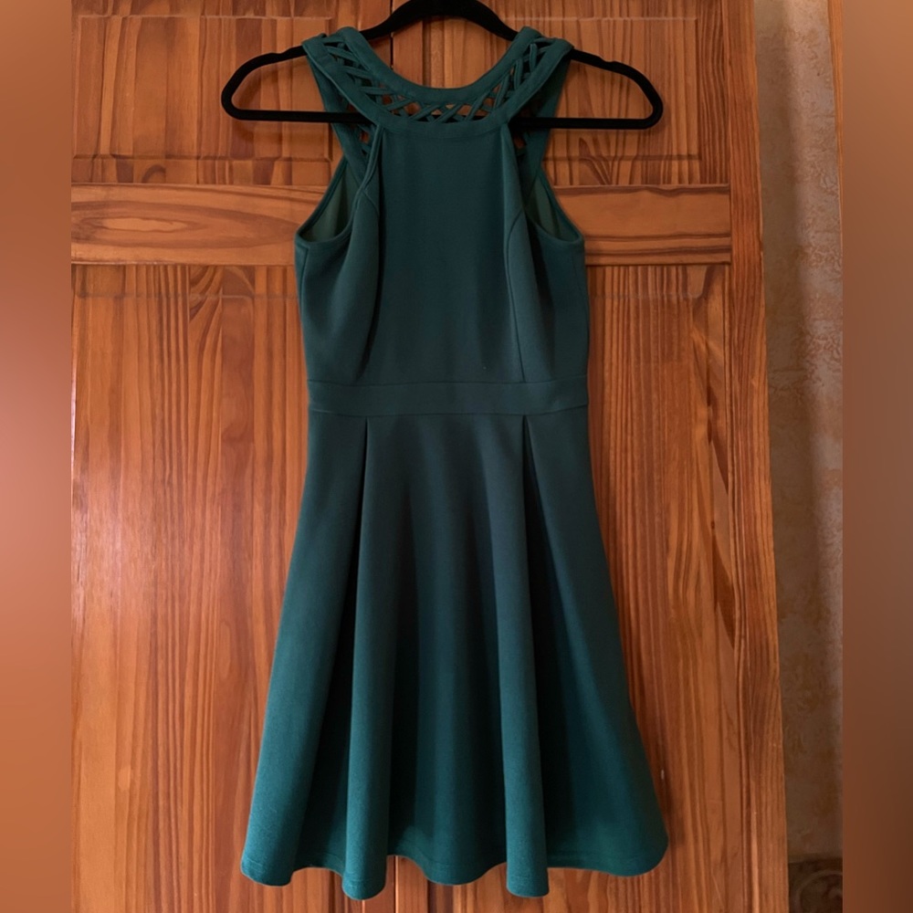 Green dress